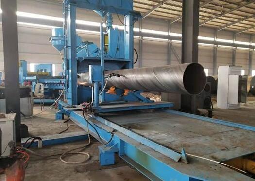 螺旋<a href=http://www.m.hzydby.cn target=_blank class=infotextkey>焊接鋼管</a>水淬火設備的設計及應用